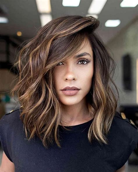 tendance coupe cheveux mi long dégradé|15 idées de coupe de cheveux mi